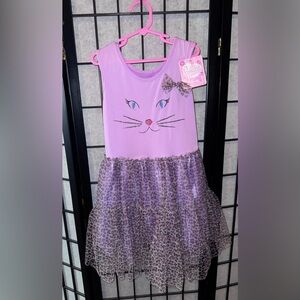 Alamar Lilac Kitty Dress for Girls